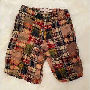 Red Camel Red and Brown Shorts